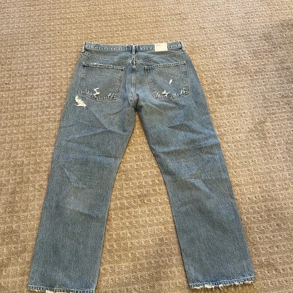 Agolde ripped denim NWT - Picture 2 of 3
